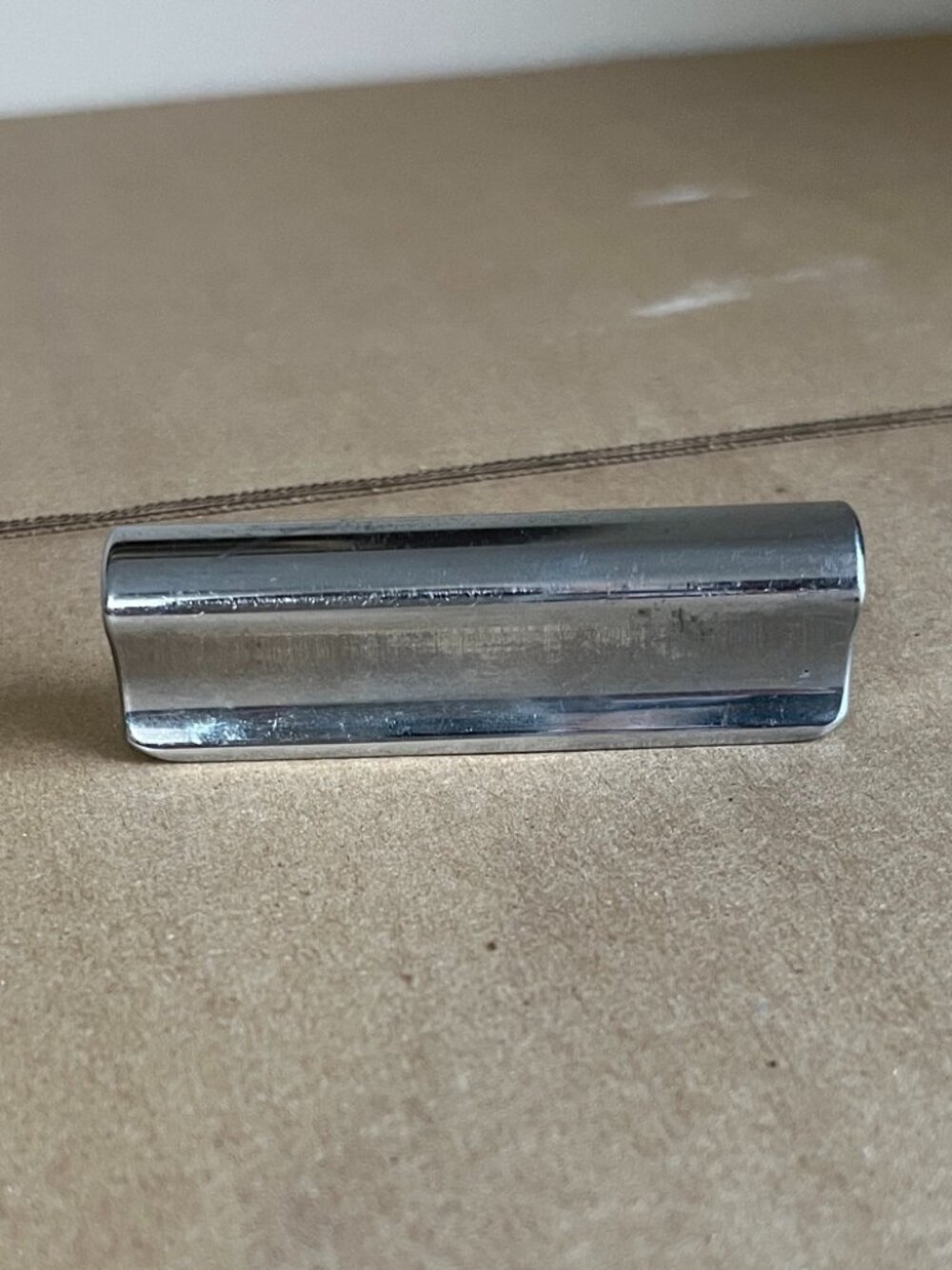 Vintage Classic Stevens AP&M Co Slide Bar, Steel Guitar Tone Bar, Metal